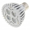 E27 6500K 4W 360-lúmen 4-LED branco lâmpada (85 ~ 240V)