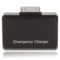 2xAA baterias de emergência carregador para iPhone 4 / 4S/iPod - preto