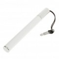 Retrátil Capacitiva Touch Screen caneta Stylus c / Anti-Dust Plug para iPhone - branco