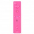 Remoto controlador interno Motionplus com capa de Silicone + alça para Wii - Pink (2 x AA)