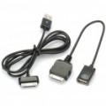 iPad USB Host adaptador cabo Camera Connection Kit - Black (22 CM comprimento)
