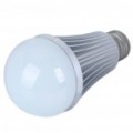 E27 7W 7000K 630-Lumen 7-LED branco lâmpada (AC 85 ~ 265V)