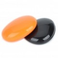 Berços de Silicone Universal inteligente do seixo - laranja + preto (Pack de 2 peças)
