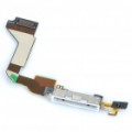 Verdadeira substituição Dock conector com microfone/Flex para o iPhone 4 White