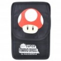 Bonito Super bolsa de protecção Mario Mushroom padrão Bag para Nintendo DSi LL