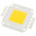 50W 3500K 3000LM quente branco LED emissor Metal Plate (35V)