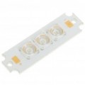 3W 150-lúmen verde 3-LED emissor tira de Metal (9 ~ 11V)