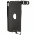6 x telescópio de câmera de lente Zoom óptico + volta caso protetor para iPad 2