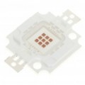 10W 625nm 250LM emissor LED vermelho placa metálica (6 ~ 8V)