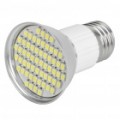 E27 4.5W 6500K 240-lúmen 60 x 3528 SMD LED branco lâmpada (85 ~ 265V)