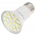 E27 4.2W 6500K 336-lúmen 21 x 5050 SMD LED branco lâmpada (85 ~ 265V)