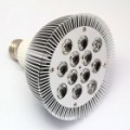 E27 12W 3300K 840LM morna luz de Spot de LED branco (85 ~ 265V)