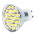 GU10 4.5W 60 x 3528 SMD LED 240-lúmen 3500K quente branco lâmpada (85 ~ 250V)