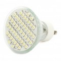 GU10 2.8W 48-SMD LED 220Lumen 2700-3500K branco lâmpadas (11 ~ 18V)