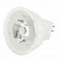 MR11 1.5 com 6400K 80-Lumen branco levou lâmpada (DC 12V)