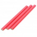 Carpinteiro lápis plana - vermelho (3 peça Pack)