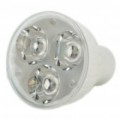 GU10 3.6W 6400K 200-Lumen 3-LED branco cerâmico lâmpada (AC 85 ~ 265V)