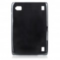 capa protetor de costas de Silicone para Acer A500 - preto