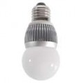 3 x 1W - 3W lâmpada LED E27 branco quente (110V ~ 220V)