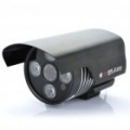 Câmera de segurança de vigilância 1/3 SONY CCD com 4-LED IR Night Vision