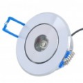 1.8W 1-LED 110LM 6000-7000K teto branco luz lâmpada - prata (100-240V)