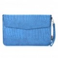 Protetora crocodilo Grain padrão PU caso saco de couro para MacBook Air 11.6 
