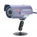 Exterior impermeável 300KP CMOS com fio câmera de vigilância de rede c / 36-LED Night Vision