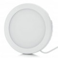 12W lúmen 700LM 168 x 3528 SMD LED branco banheiro impermeável leve teto lâmpada (85 ~ 265V)