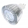 MR16 6W Cree XPE 3-LED 450LM 3800K quente branco luz Spotlight (DC 12V)