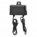 Resistente à água DC 12V 2.0 a fonte de alimentação para a câmera de vigilância (AC 100 ~ 240V / 2-Flat-Pin Plug)