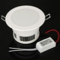 12W 7000K 1100-lúmen 12-LED branco luz teto lâmpada com / Driver (AC 85 ~ 260V)
