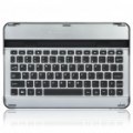 Alumínio liga Bluetooth v 3.0 78-chave teclado para Samsung P7510 / P7500 - prata + preto