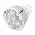 MR16 1.5 com 6500K 140-Lumen 8-LED branco lâmpada (220V AC)