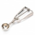 Colher de sorvete inox - prata