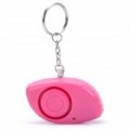 Mini Warner alarme Anti-Robbery c / porta-chaves - Pink (2 x CR2032)