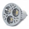 GU10 3W 3500K 200-Lumen 3-LED quente branco lâmpada (AC 100 ~ 240V)
