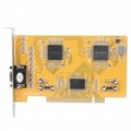 Vigilância segurança 8 canais vídeo & 4-Channel áudio monitoramento capturam placa (Chipset de MV9200)