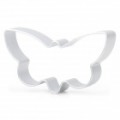 Bonito borboleta em forma de alumínio Alloy DIY biscoito Cookie Cutter Mould - prata