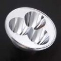 3 * Cree refletor - alumínio liso (18 mm x 50 mm)