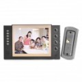 8 LED 300KP CMOS Digital vídeo porta Phone com 6-LED IR Night Vision-