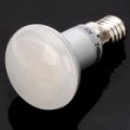 E14 180LM 2700K-2800K quente branco luz lâmpada - prata + branco (AC220V/2W-260V)