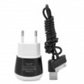 Adaptador de energia CA USB c / dados / cabo carregador para Samsung P6800 + mais (AC 110 ~ 240V / UE Plug)