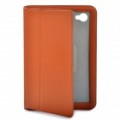 Elegante protetora Ultra Slim PU couro Case para Samsung Tab P6800 / P6810 - Brown