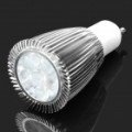 GU 10 5W 4000K 600-Lumen 5-Cree XPE R2 Warm LED branco lâmpada (AC 85 ~ 265V)