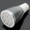 GU10 6W 400LM 2700 ~ 3300K 12 x 5050 SMD LED Warm White Light Bulb (85 ~ 265V)