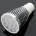 GU10 6W 12-SMD LED 400LM lúmen branca luz lâmpada (85 ~ 265V)