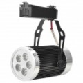 5W 6500K 450-Lumen 5-LED luz faixa ferroviária Fixture Spot luz branca (AC 85 ~ 265V)