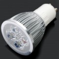 GU10 5W 7000K 450-Lumen 5-LED branco lâmpada (AC 85 ~ 265V)