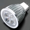 GU5.3 5W 3500K 450-Lumen 5 LEDs quente branco lâmpada (DC 12V)