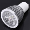 GU10 5W 6500K 490-Lumen 5-LED branco lâmpada (AC 100 ~ 245V)